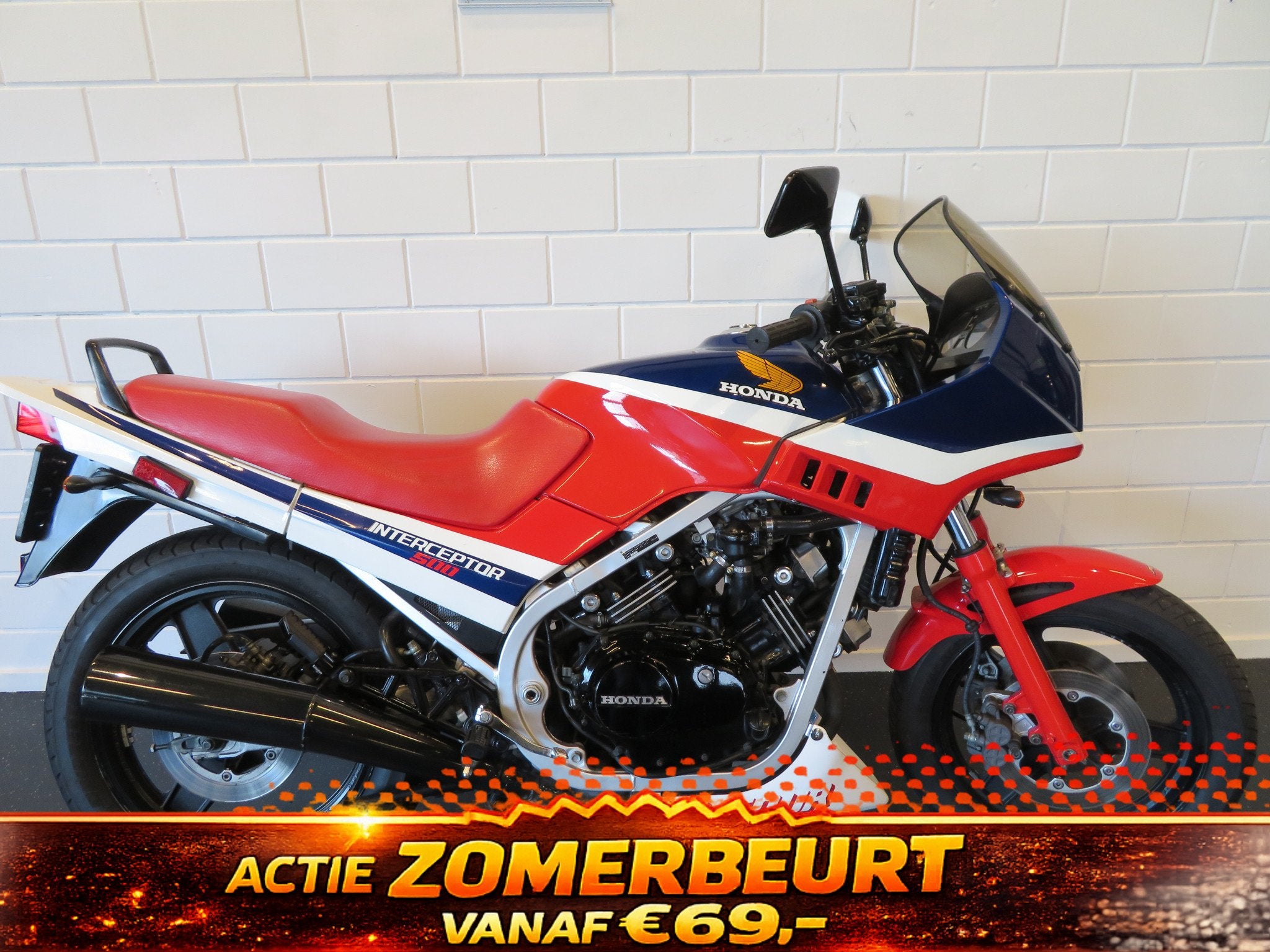 Honda VF 500 F2 VF500 PERFECT! HISTORIE (bj 1986), Motoren, Motoren | Honda, Bedrijf, Naked bike