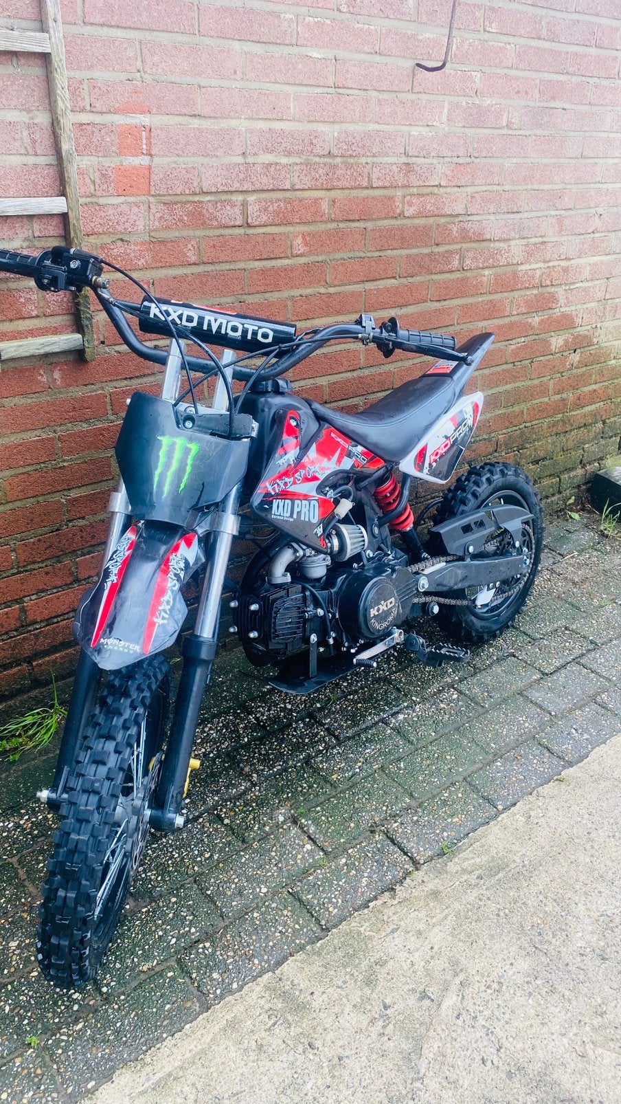 KXD pro pitbike 125cc 4 takt, Gebruikt, 125 cc, 4 versnellingen, Ophalen