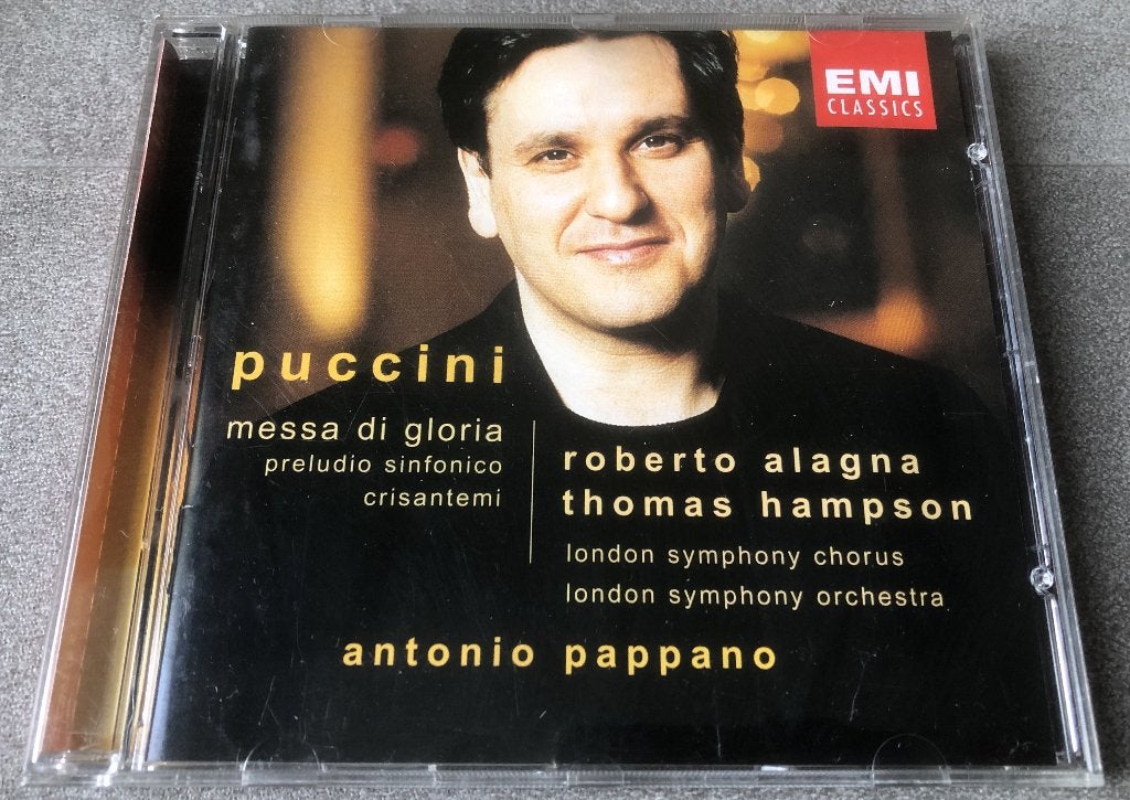 PUCCINI - MESSA DI GLORIA, PRELUDIO SINFONICO, CRISANTEMI, Ophalen of Verzenden, Zo goed als nieuw