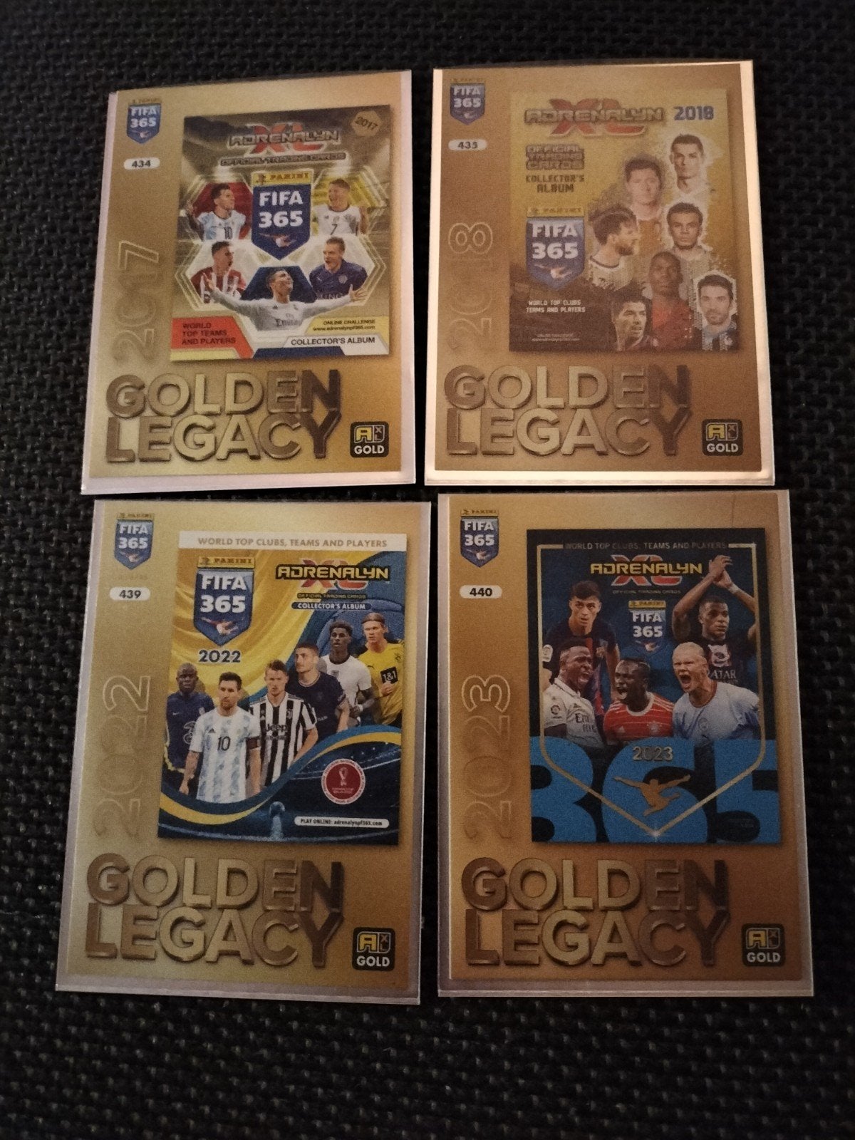 Fifa Adrenalyn panini golden legacy 5 euro per stuk, Ophalen of Verzenden