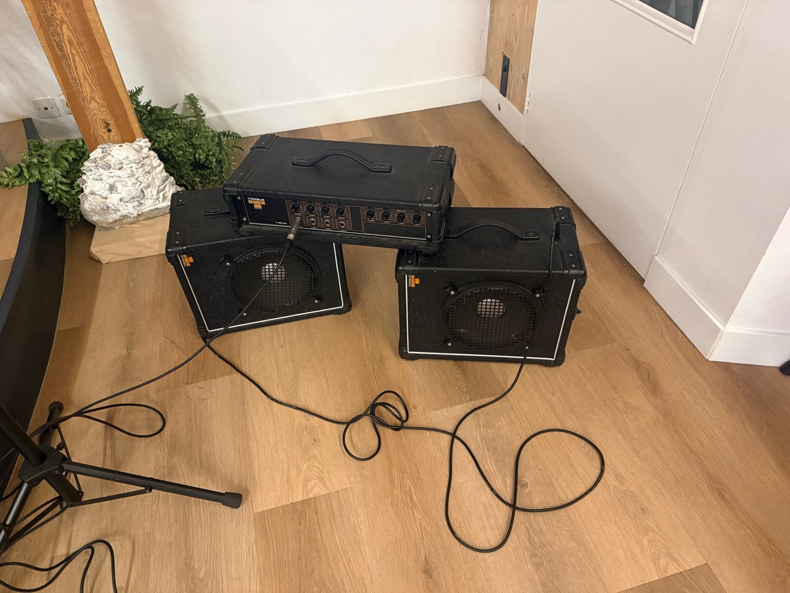 Torque T100 MA Versterker met Boxen, Muziek en Instrumenten, Ophalen, Gebruikt, Gitaar, 100 watt of meer