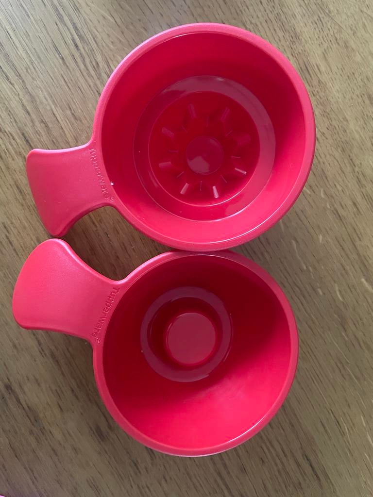 Nieuwe Tupperware pudding vormen set van 2, Ophalen of Verzenden, Nieuw, Rood, Overige typen