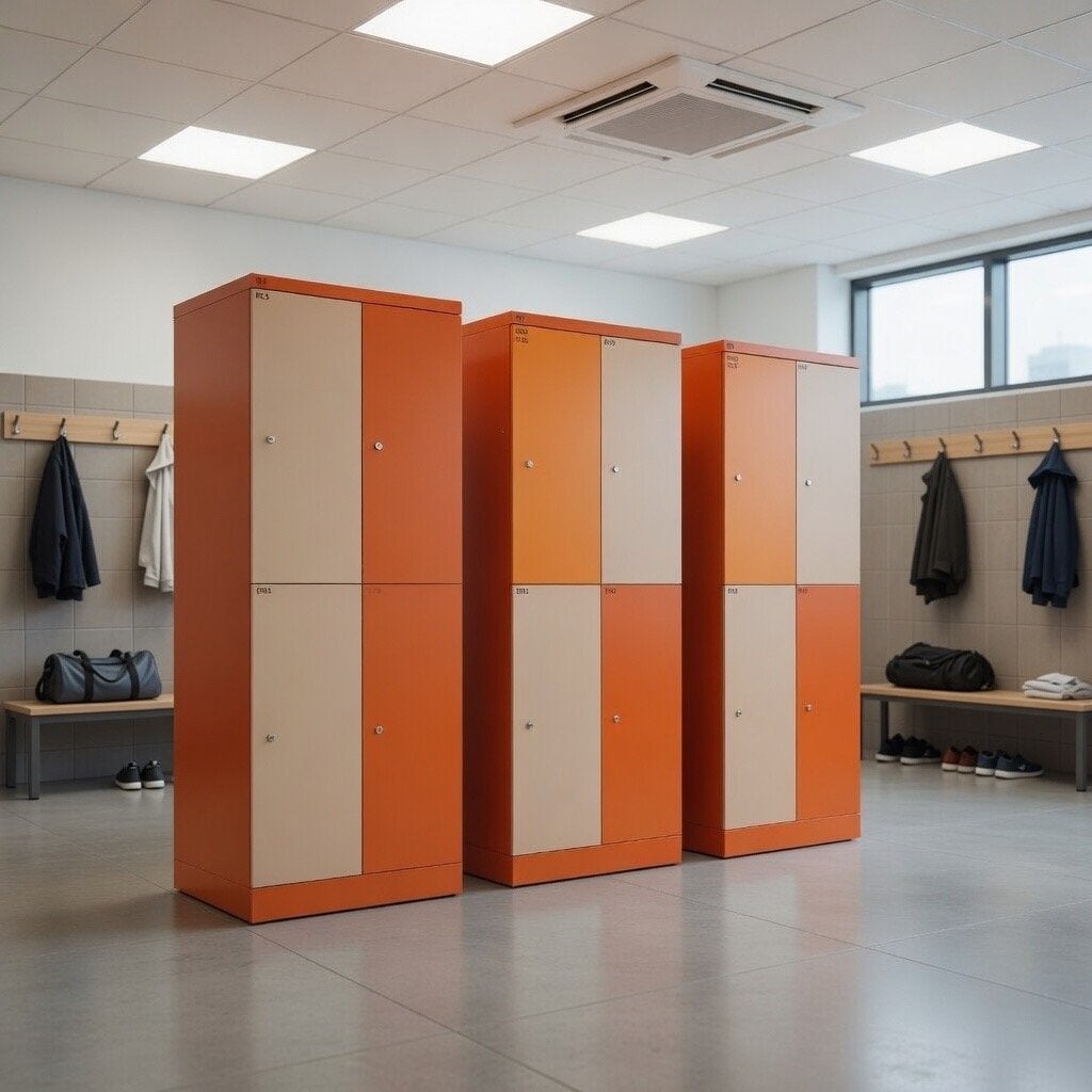 4-deurs LoQit lockerkast - 195x70x50 cm, Huis en Inrichting, Niet ingevuld, Gebruikt, Niet ingevuld, Niet ingevuld