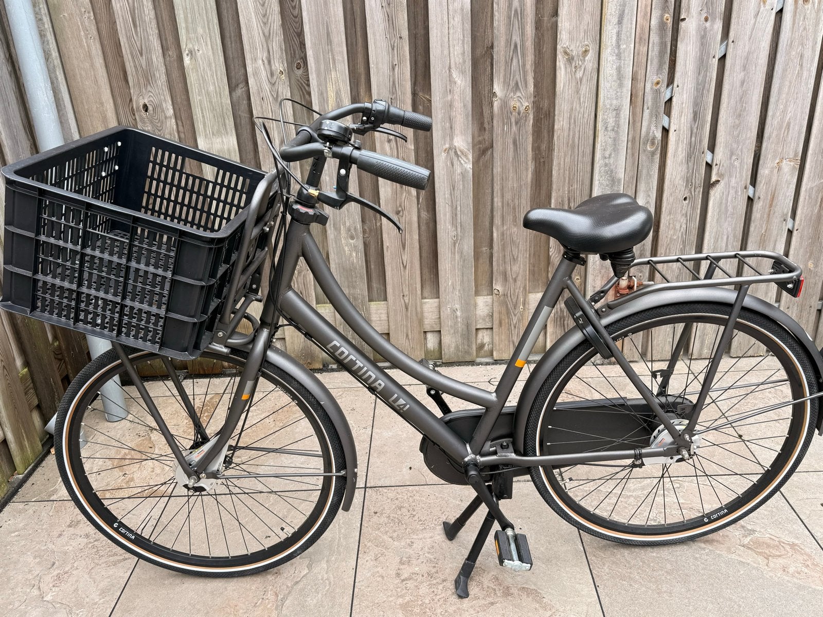 Cortina U4 Transportfiets 28 inch, frame 53 cm, 53 tot 56 cm, Versnellingen, Ophalen of Verzenden, Zo goed als nieuw