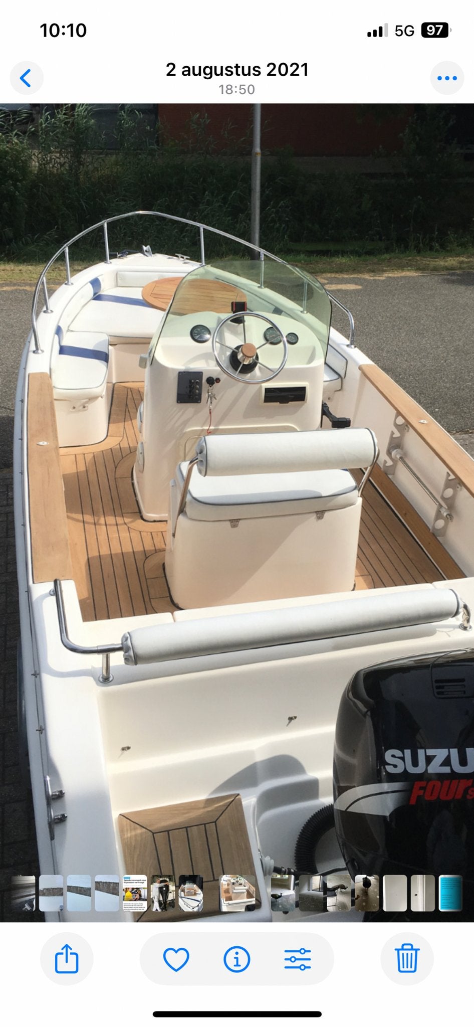 SAVER OPEN 540 met 90pk Suzuki en trailer, Watersport en Boten, Speedboten, Ophalen, Overige merken, Gebruikt, 70 tot 120 pk