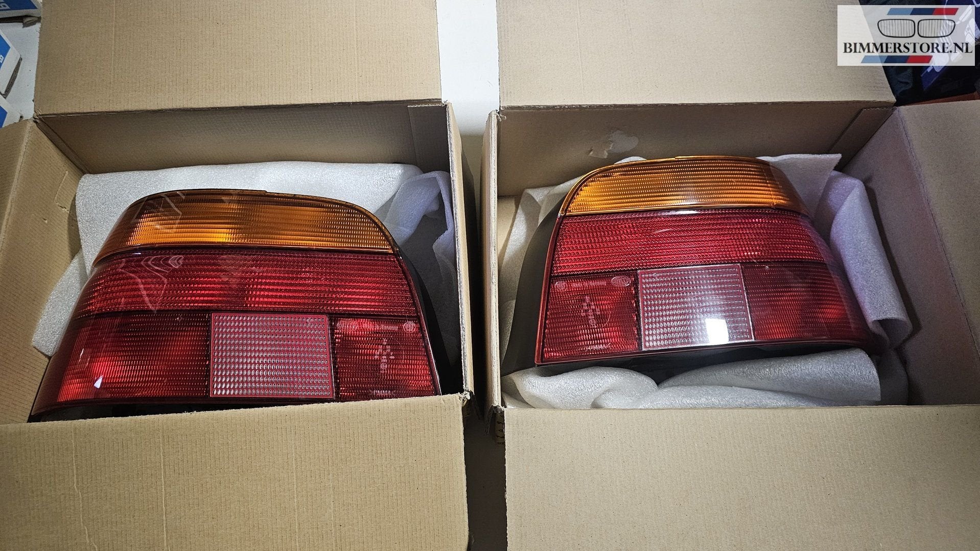 Achterlicht set wit rood BMW 3 serie E36 compact 08314 08315, Gebruikt, -, -, Ophalen of Verzenden