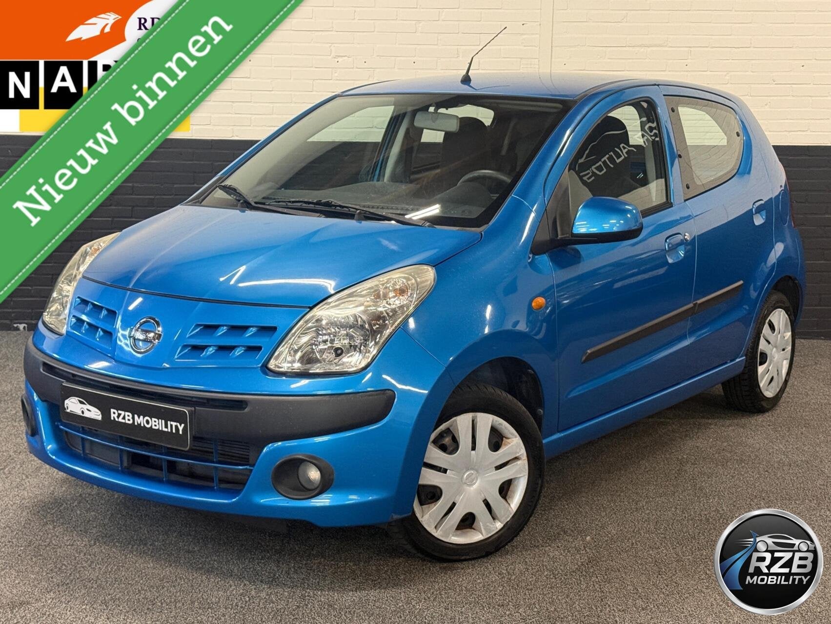 Nissan Pixo 1.0 Acenta Airco 2e Eigenaar NAP APK 9/27, Voorwielaandrijving, Gebruikt, 200 kg, Origineel Nederlands