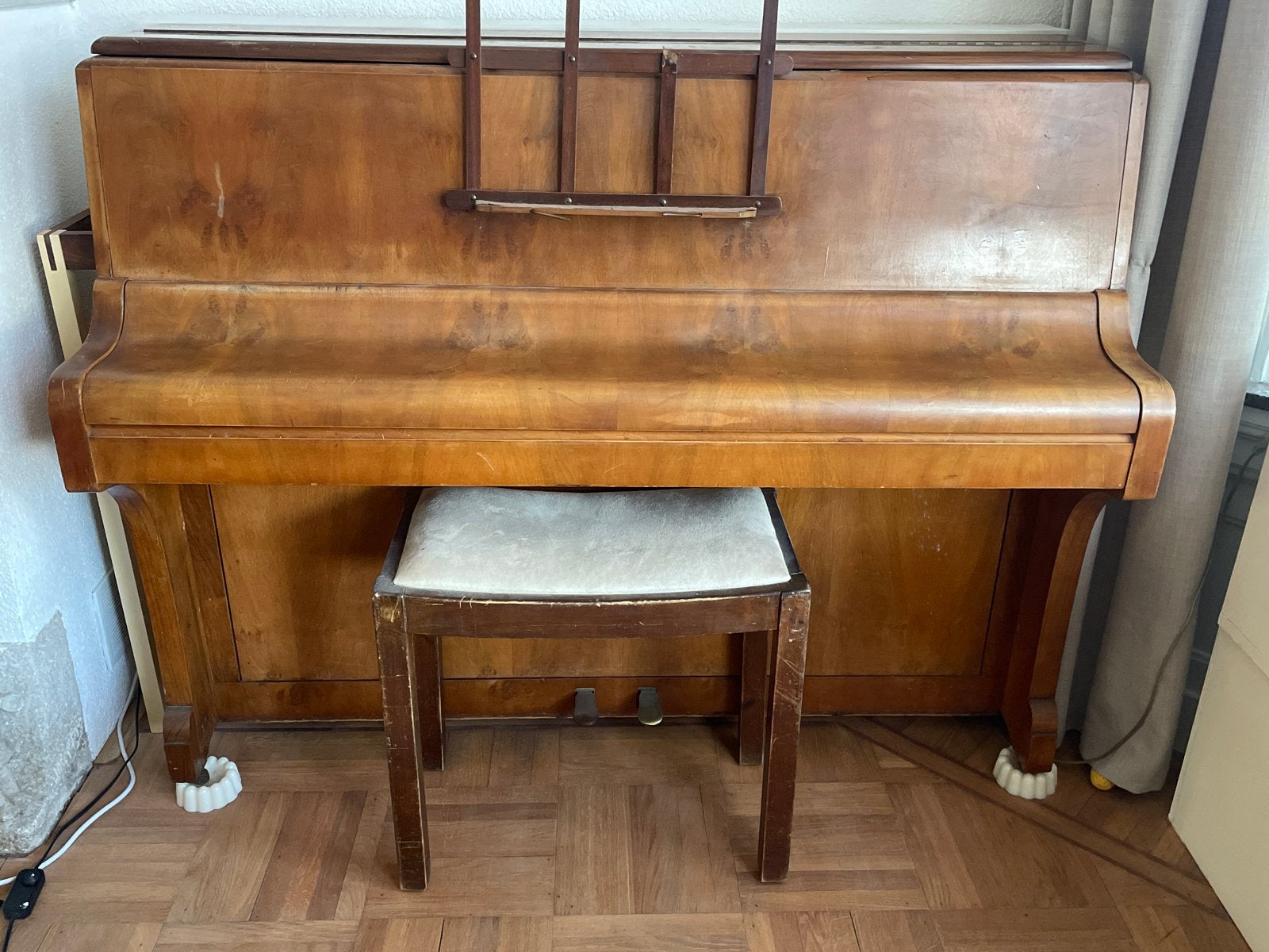 Monington & Weston Piano - Topmodel uit Londen, Ophalen, Gebruikt, Bruin, Piano
