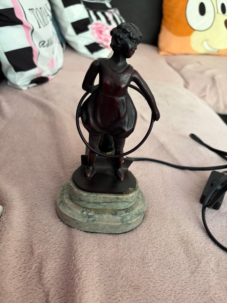 Staand art deco lampje, Ophalen of Verzenden