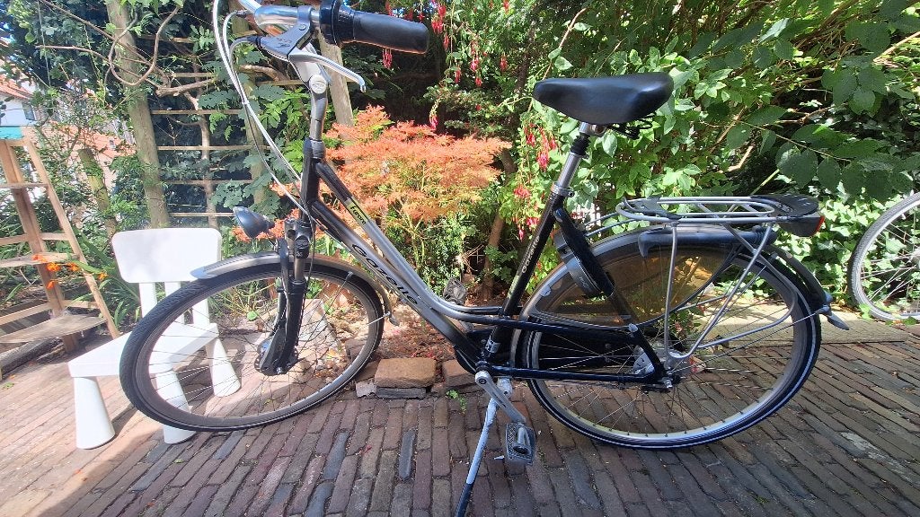 Dames fiets, Fietsen en Brommers, Ophalen, Gebruikt, Overige merken, Versnellingen