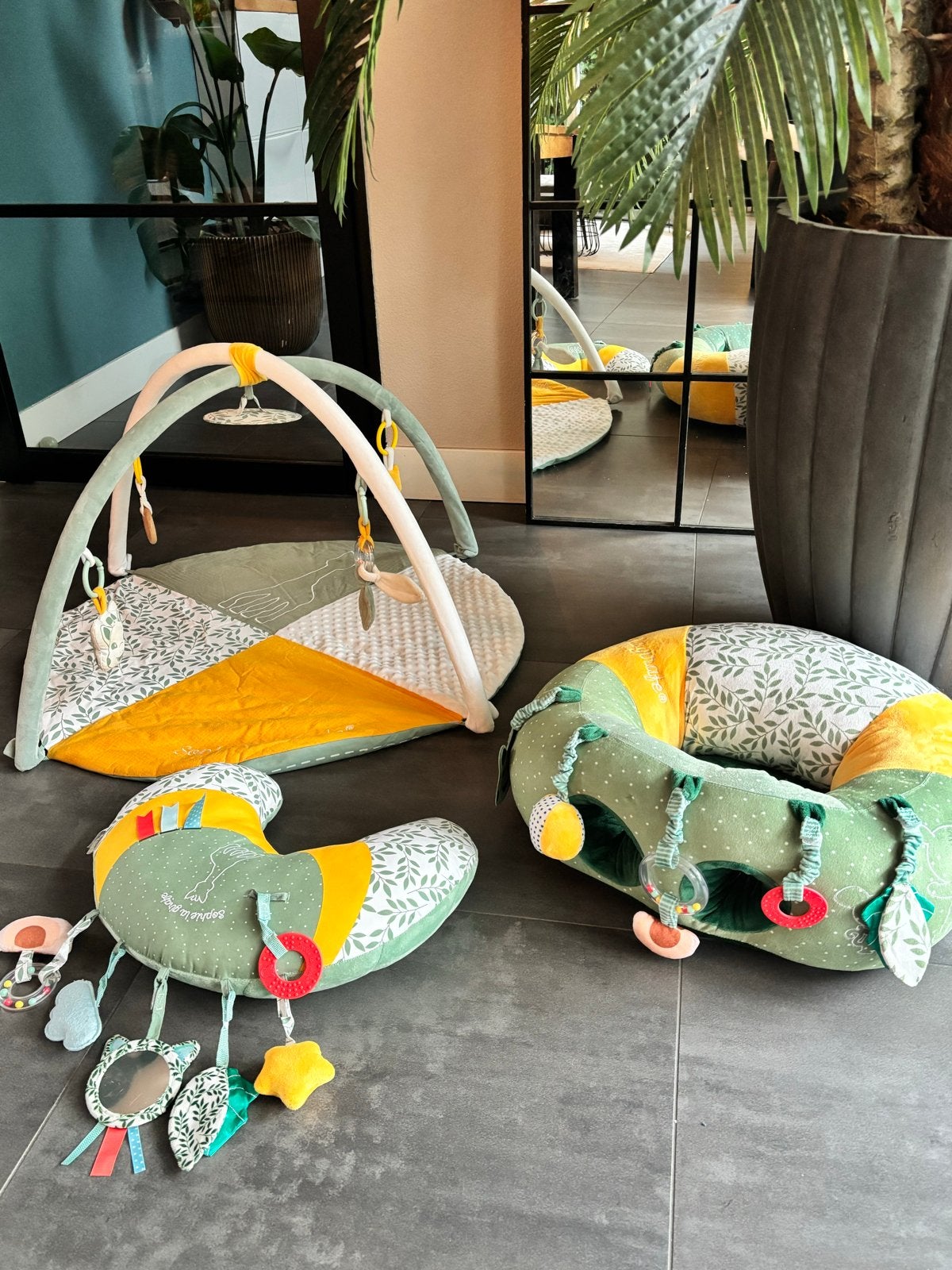 Sophie de Giraf Speelkleed, Babygym en Zitje, Ophalen, Gebruikt, Speelkleed