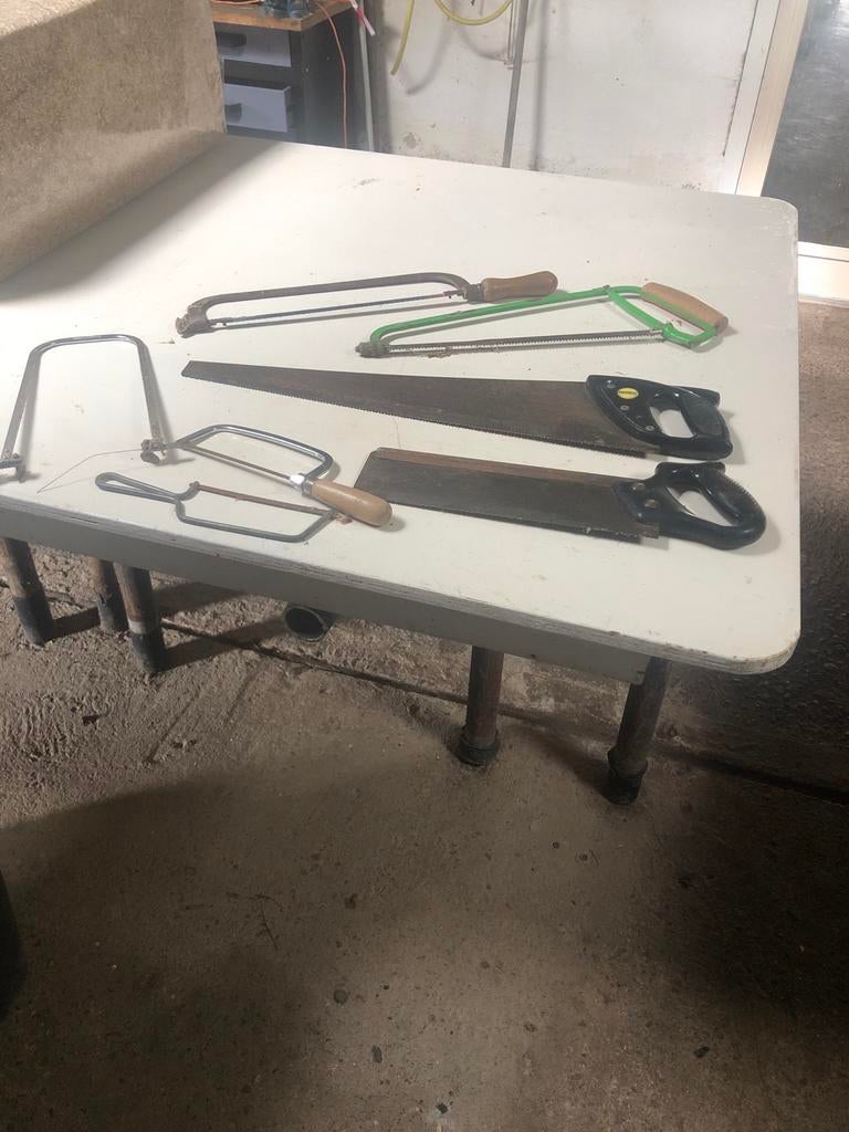 Diverse handzagen en figuurzagen, Ophalen of Verzenden, Gebruikt, Overige typen