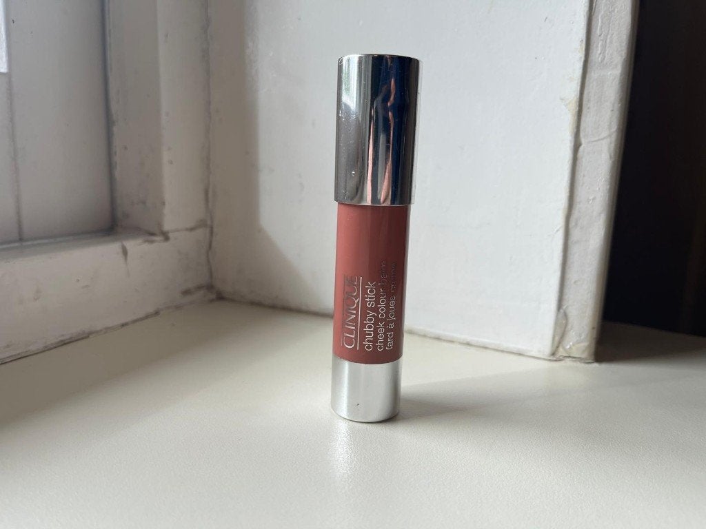 Clinique Chubby stick cheek colour balm blush 01 Amp'd up, Verzenden, Roze, Wangen