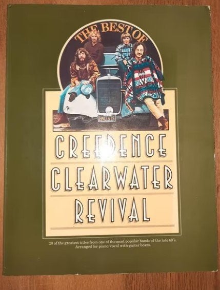 piano, zang, gitaar-The Best Of Creedence Clearwater Revival, Gebruikt, Overige genres, Gitaar, Ophalen of Verzenden