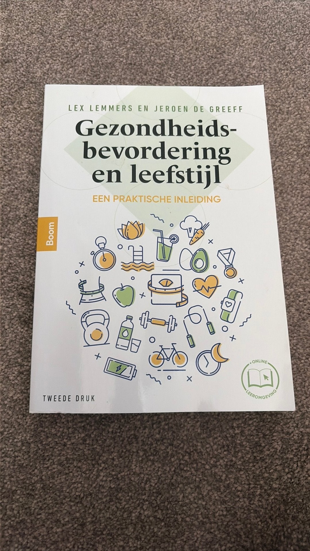 Lex Lemmers - Gezondheidsbevordering en leefstijl, Ophalen, Lex Lemmers; Jeroen de Greeff, Zo goed als nieuw, Nederlands