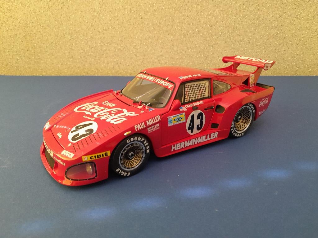 1:18 TSM Coca Cola Porsche 935K3 #43, Le Mans 1981, Hobby en Vrije tijd, Modelauto's | 1:18, Ophalen of Verzenden, Nieuw, Auto