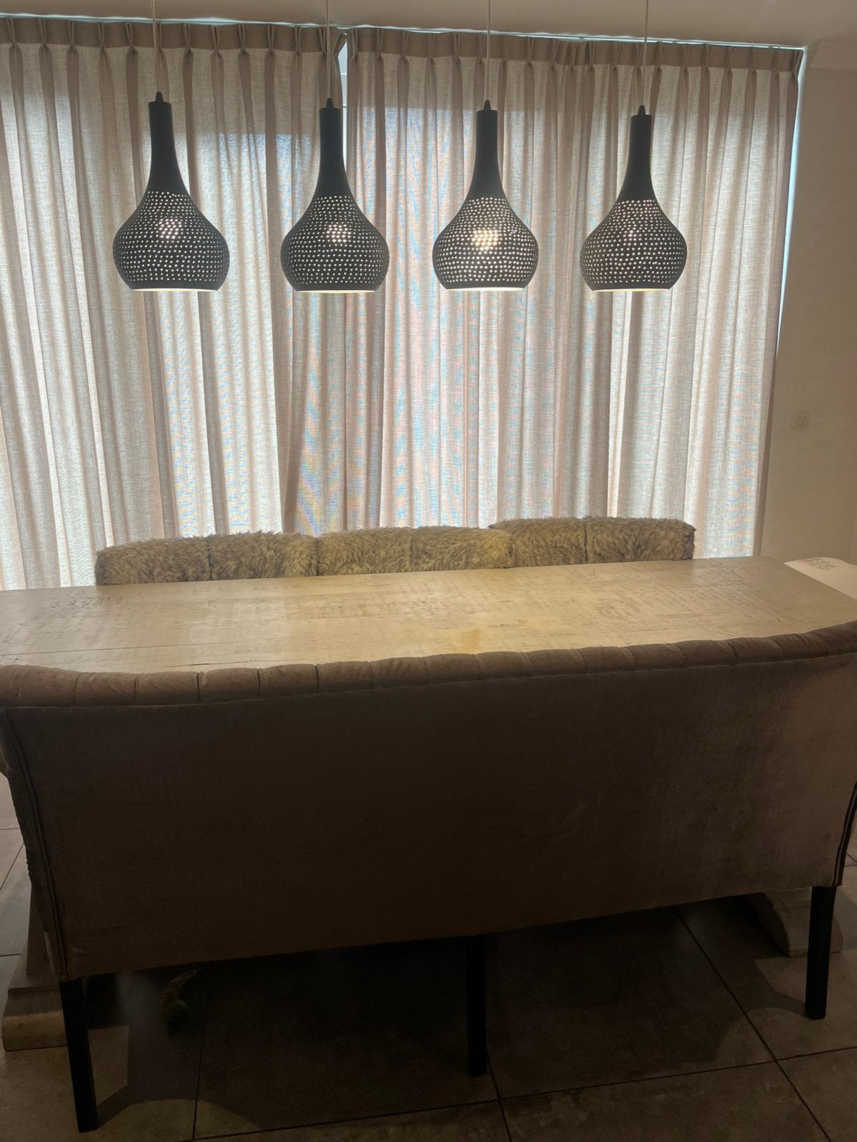 Rofra Eettafel+ stoelen, Ophalen, Gebruikt, 4 tot 6 stoelen