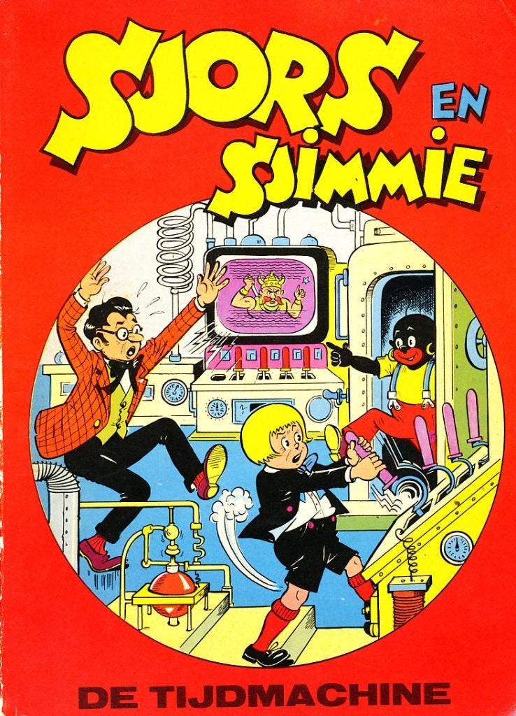 Sjors en Sjimmie - De Tijdmachine  - Frans Piet, Boeken, Gelezen, Verzenden, Eén stripboek, Frans Piet