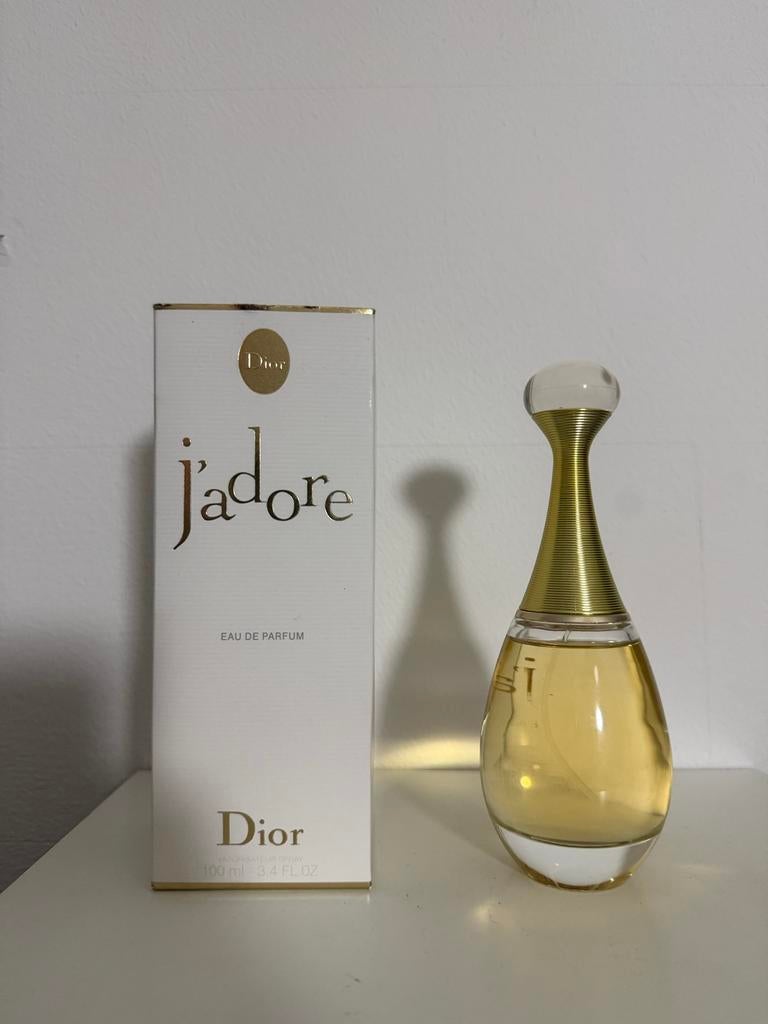 Dior J'adore Eau de Parfum 100 ml, Sieraden, Tassen en Uiterlijk, Uiterlijk | Parfum, Ophalen of Verzenden, Zo goed als nieuw