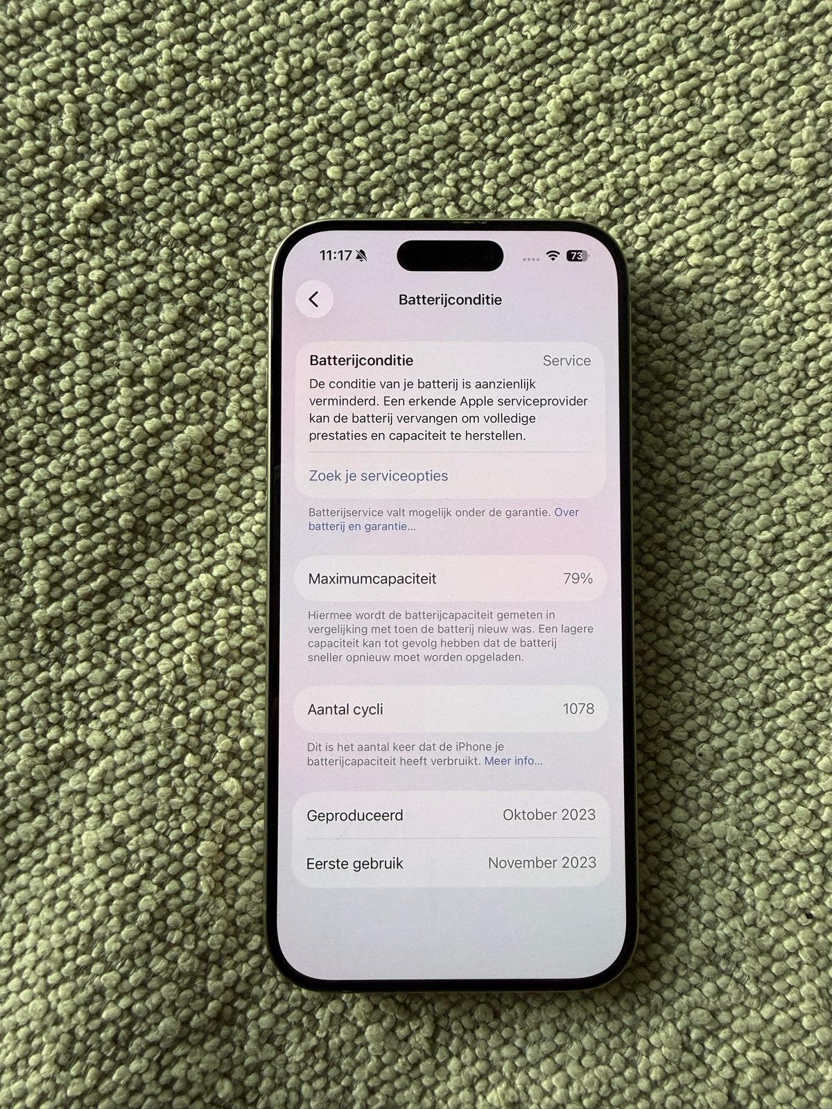 iPhone 15 Pro Max 128GB - Zo goed als nieuw