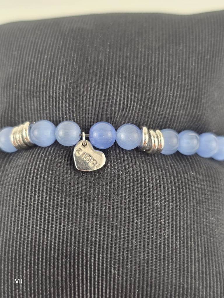 Zinzi armband                                             M5, Gebruikt, Blauw, ., Ophalen of Verzenden