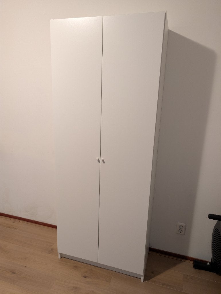 Ikea Billy/Ottebol boekenkast 80x41x202, Ophalen, Met deur(en), 200 cm of meer, Wit