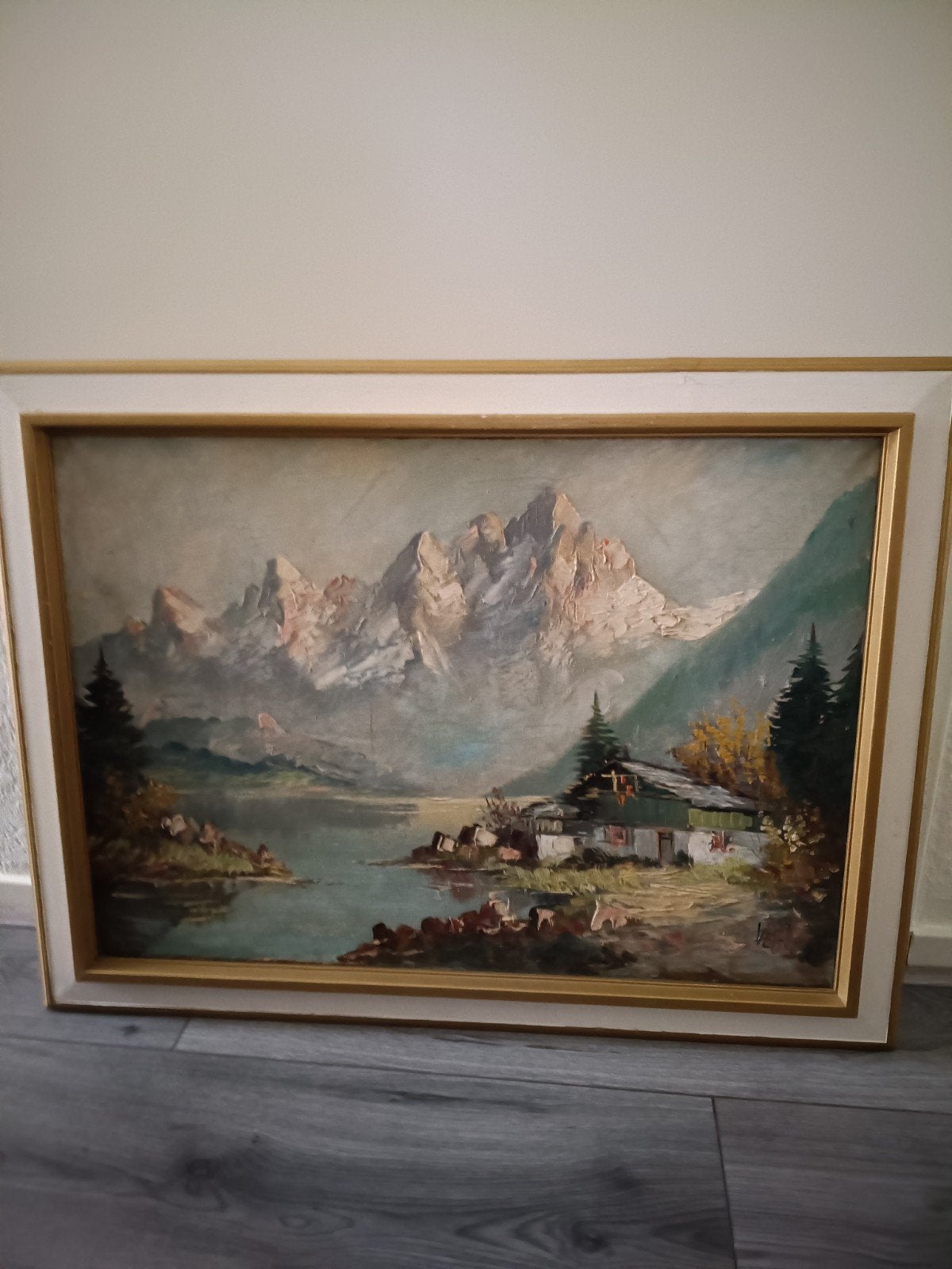 Schildery op doek, Antiek en Kunst, Kunst | Schilderijen | Klassiek, Ophalen