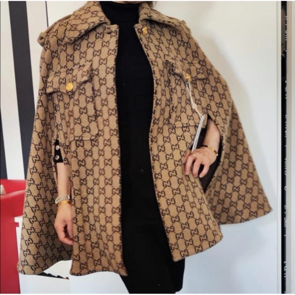 Gucci poncho, Beige, Nieuw, Ophalen of Verzenden, Jasje