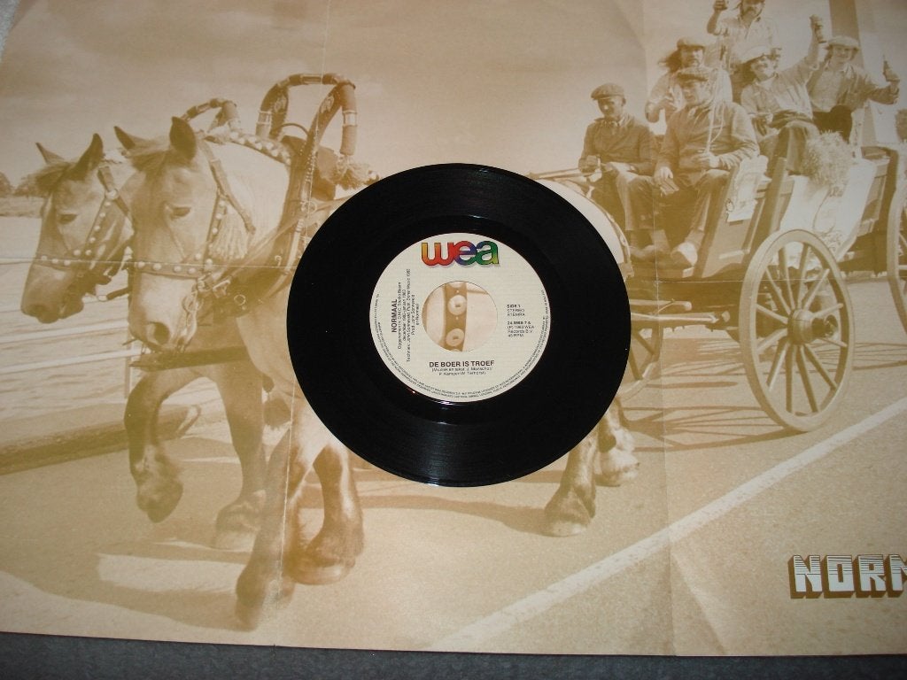 Normaal    De Boer Is Troef      Orgineel, Cd's en Dvd's, Vinyl Singles, Inclusief poster, Ophalen of Verzenden, Zo goed als nieuw