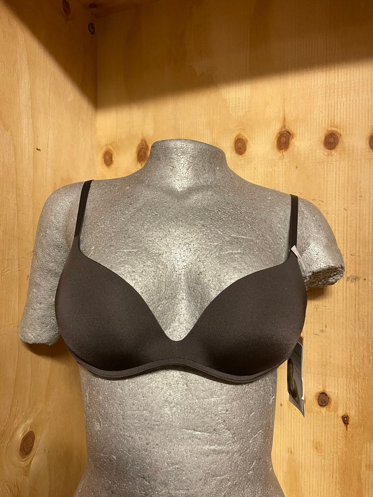 Calvin Klein Bh Maat 70a Model push positie, Verzenden, Bruin, BH