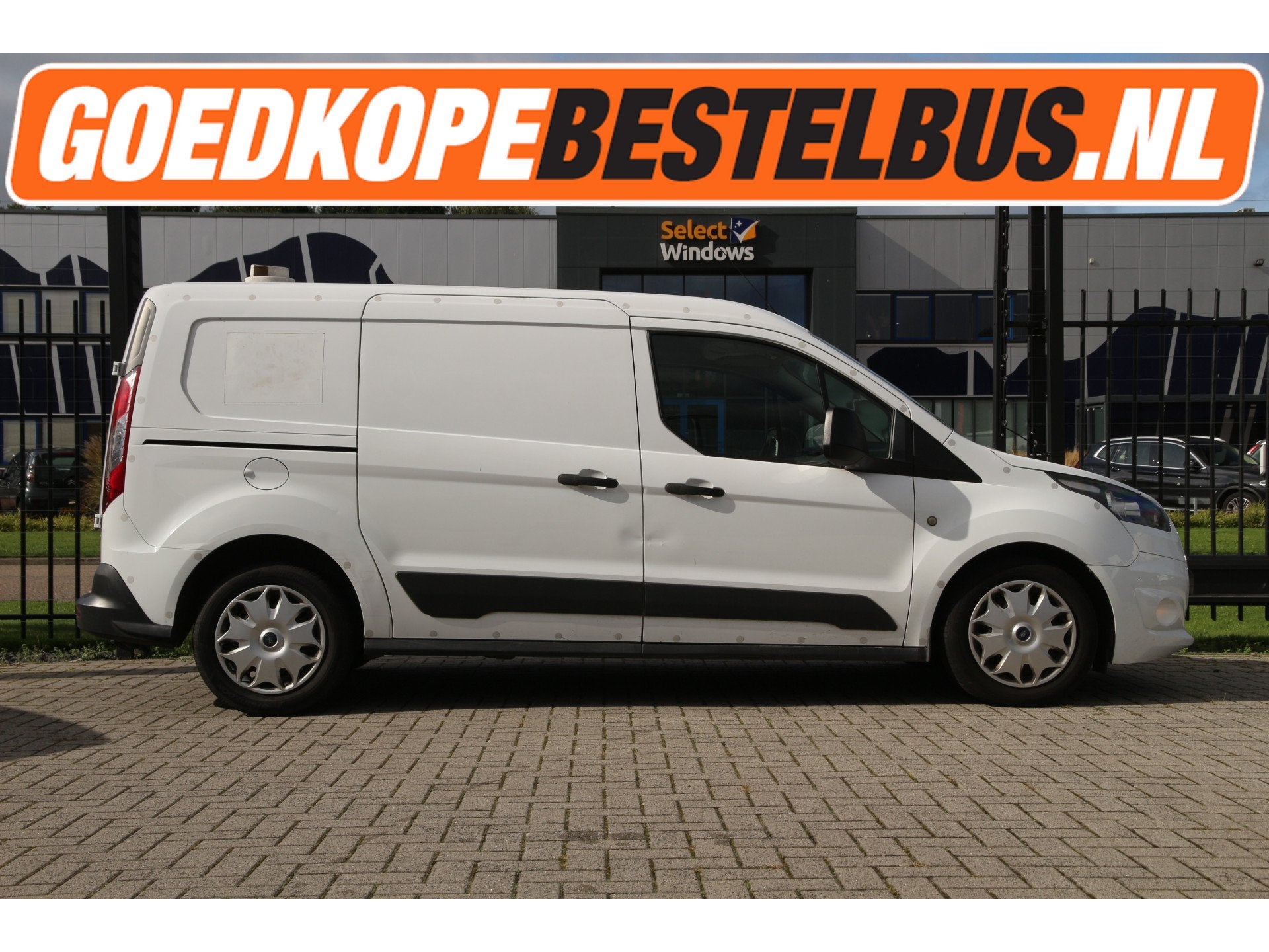 Ford Transit Connect 1.6 TDCI 95PK / L2 / APK 07-2027.., Euro 5, Stof, Gebruikt, 4 cilinders