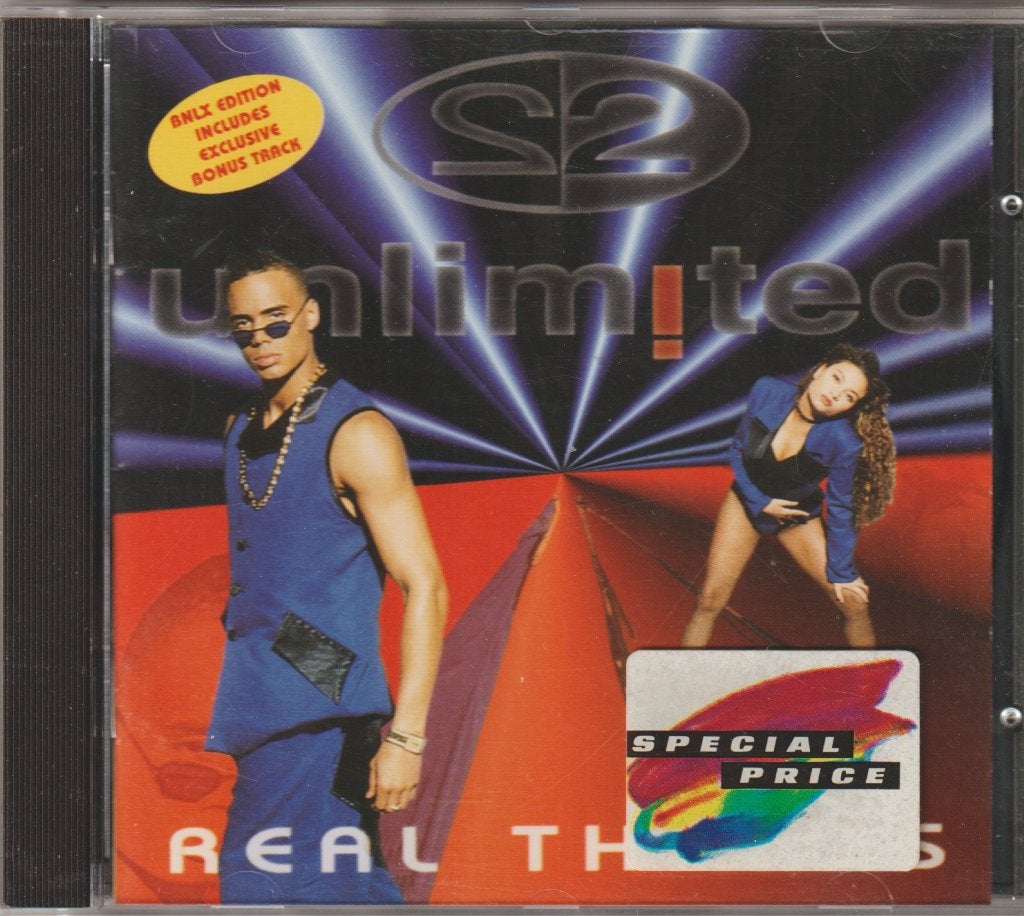 2 Unlimited - Real Things, Gebruikt, House, Met bonustracks, Ophalen of Verzenden