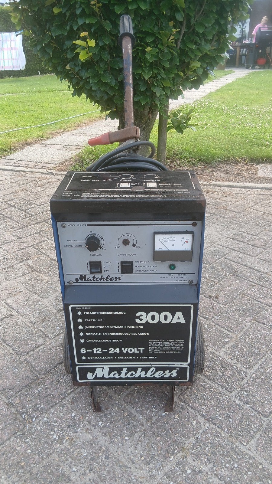 Matchless 300A Acculader en Startbooster 6-12-24V, Ophalen, Gebruikt, Universele onderdelen