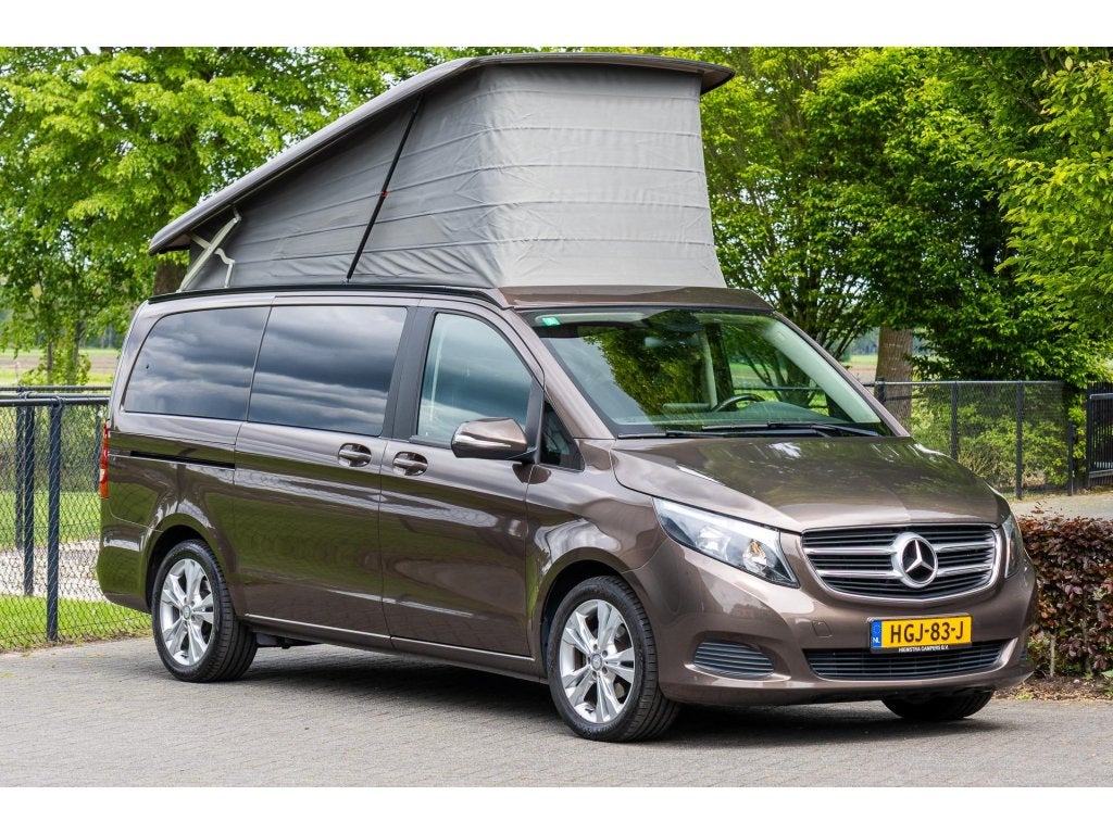 Mercedes-Benz Marco Polo 200 CDI 2015 Standkachel, Caravans en Kamperen, Campers, Buscamper of Camperbus, Verwarmde buitenspiegels