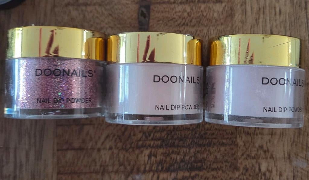 Dipping powders, Ophalen of Verzenden, Zo goed als nieuw, Overige kleuren, Handen en Nagels