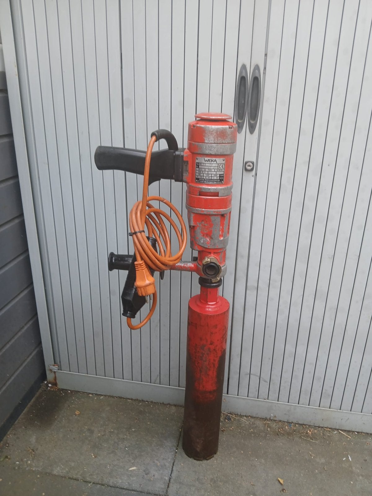 WEKA professionele diamantboormachine/kernboormachine+boor, Doe-het-zelf en Verbouw, Gereedschap | Boormachines, Ophalen of Verzenden