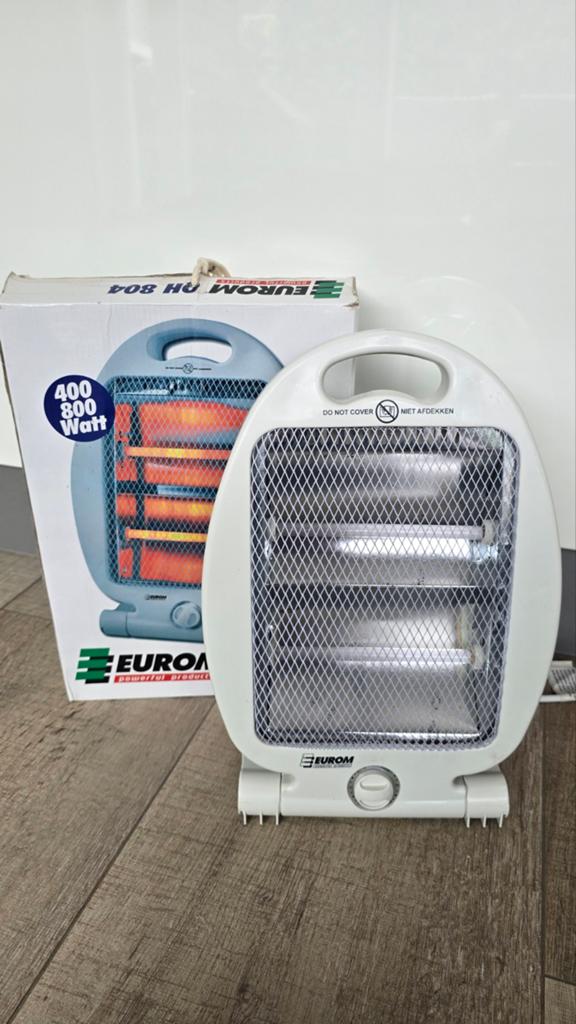 Eurom QH 804 Halogeen Kachel 400/800 Watt, Ophalen of Verzenden