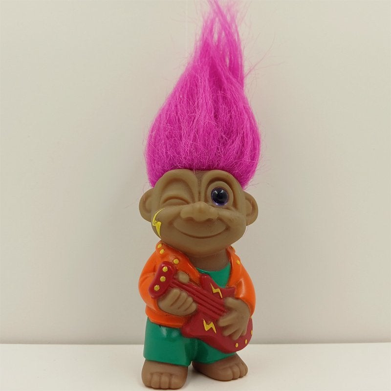 Good Luck Trolls Rock Star Troll 1990s, Ophalen of Verzenden, Zo goed als nieuw