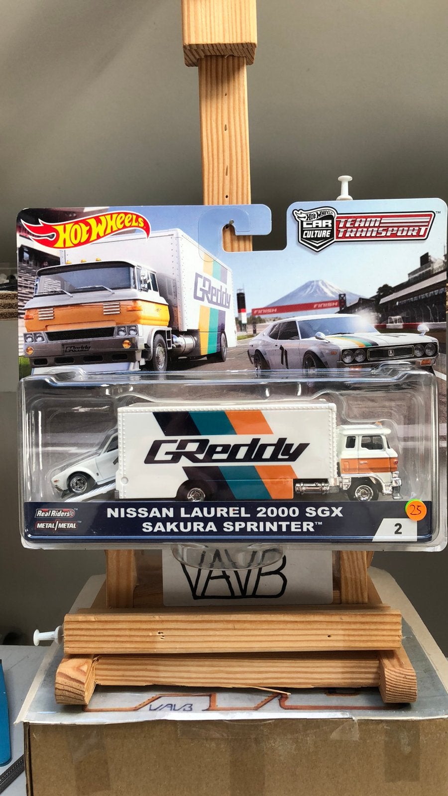 6 Nissan laurel 2000sgx team transport Hot Wheels VAVB nieuw, Ophalen of Verzenden, Nieuw, Auto