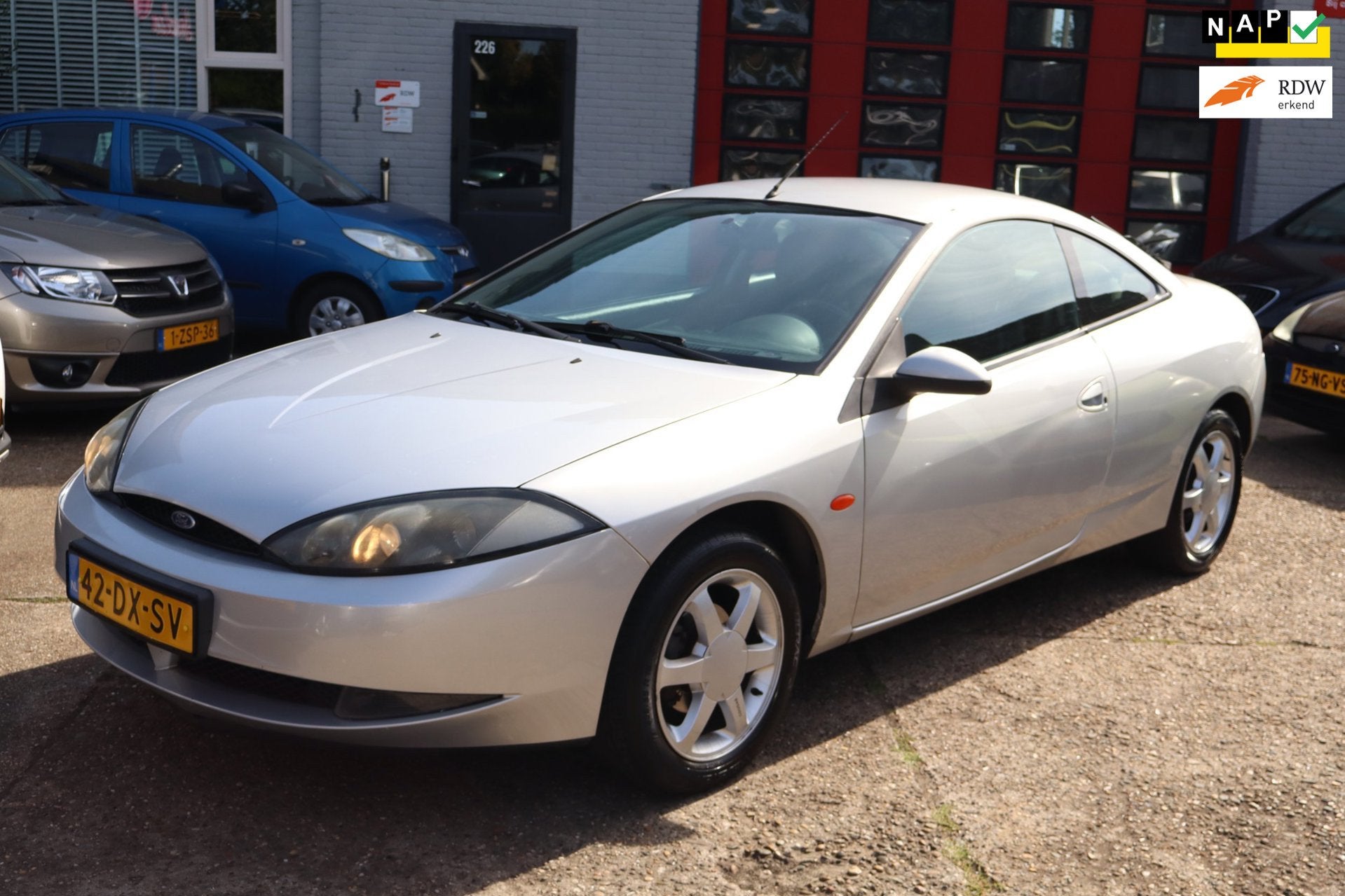 Ford Cougar 2.0-16V Limited Edition , AIRCO & NIEUWE APK, 4 cilinders, 4 stoelen, Origineel Nederlands, Bedrijf