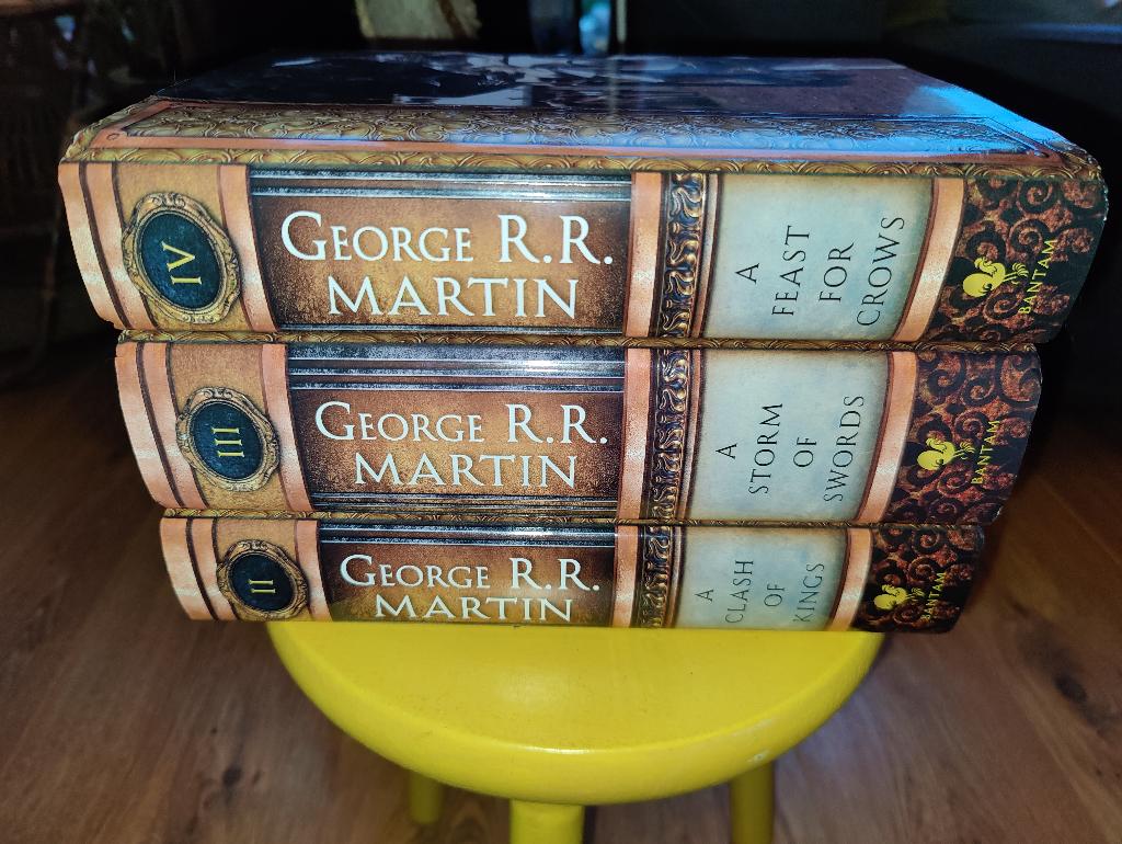 George R.R. Martin - A song of ice and fire - 3x Hardcover, Ophalen of Verzenden, Zo goed als nieuw