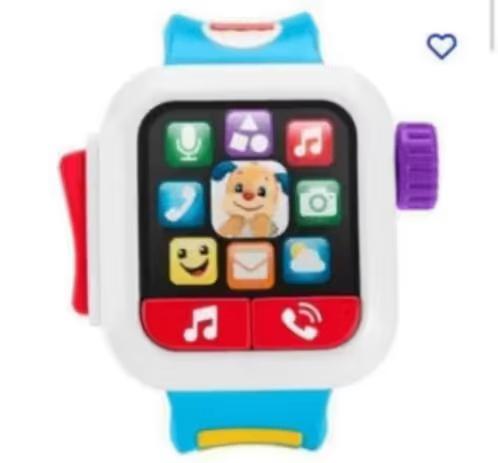 NIEUW! Fisher-Price puppy’s eerste horloge Franstalig €11,99, Ophalen of Verzenden, Nieuw, Overige typen, Met licht