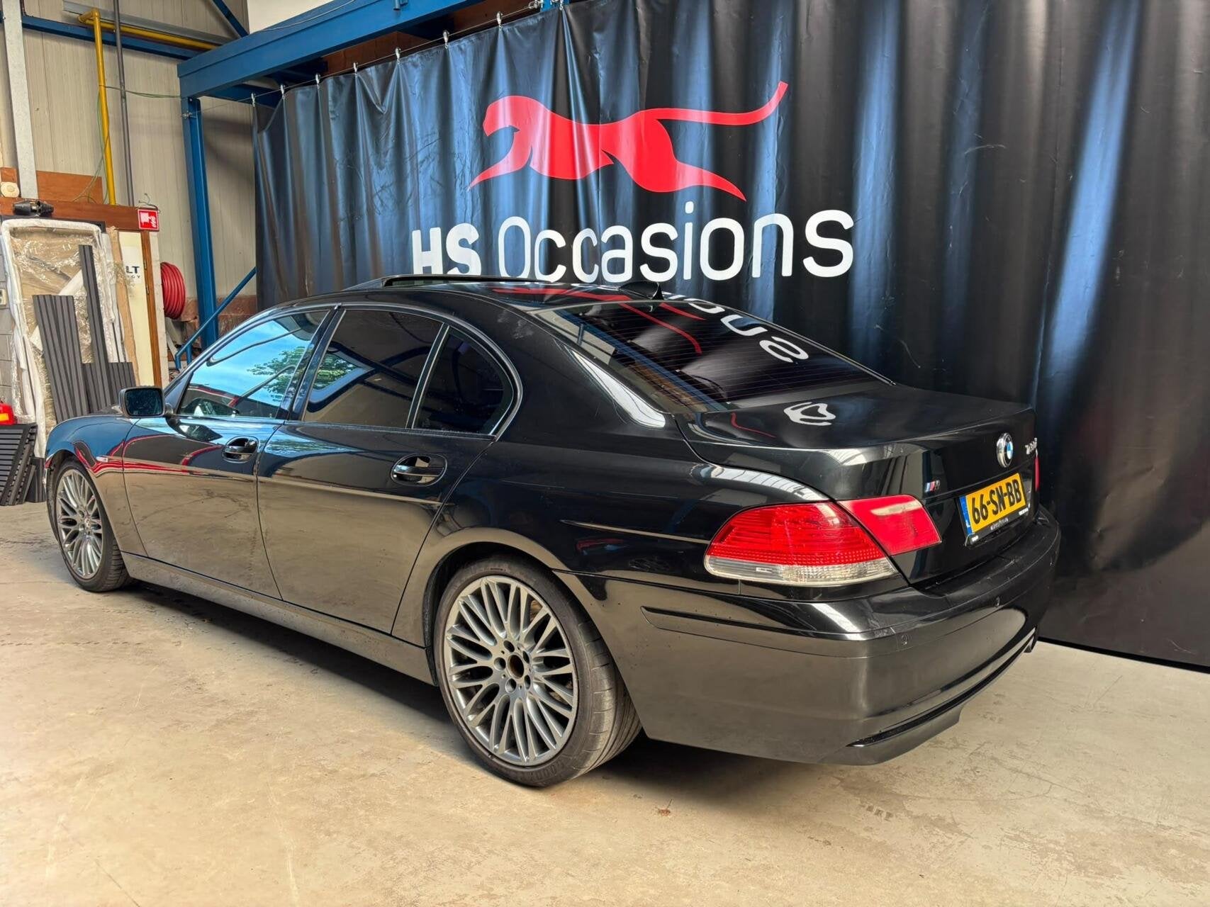 BMW 7-serie 730d Executive Airco Houtafwerking Panoramadak, Auto's, BMW, Automaat, Achterwielaandrijving, Gebruikt, Zwart