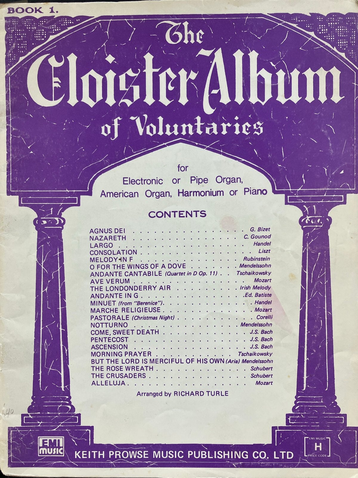 The Cloister Album of Voluntaries - Orgel/Piano Boek 1, Orgel, Gebruikt, Klassiek, Ophalen of Verzenden
