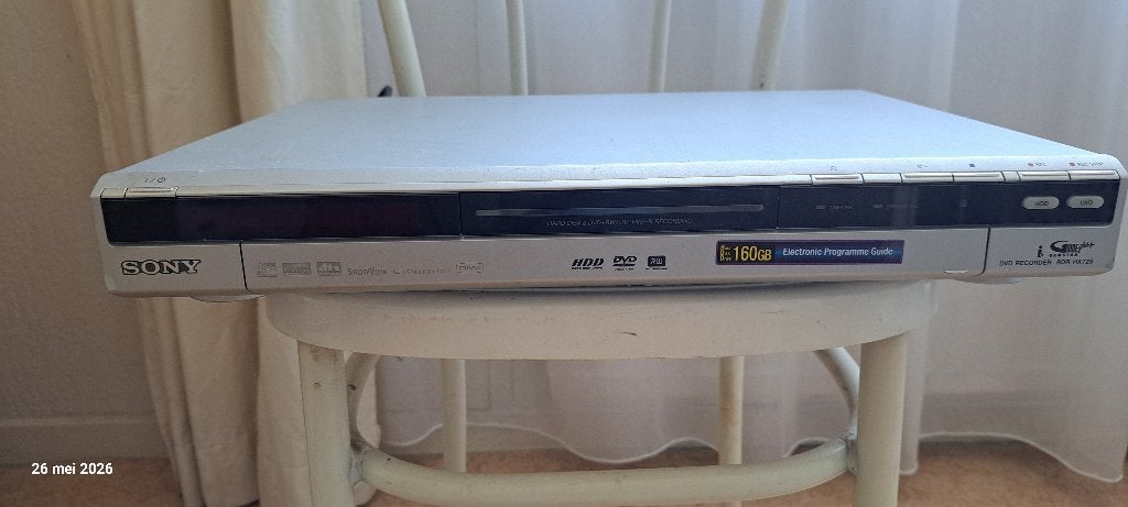 Sony DVD Recorder, Met harddisk, Dvd-recorder, Ophalen of Verzenden, Zo goed als nieuw