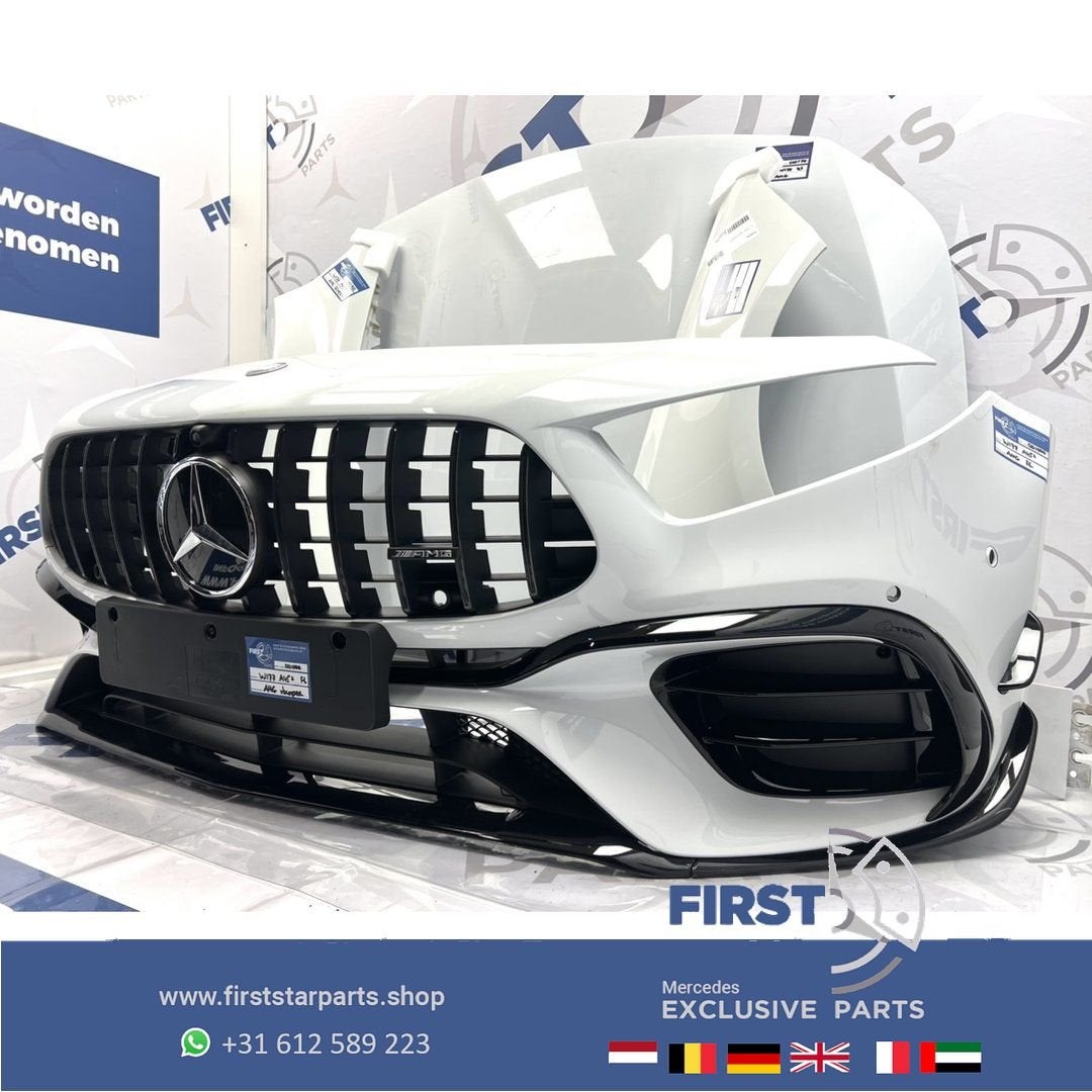 W177 FACELIFT A45s AMG VOORKOP 2024 FRONT A45 Mercedes A KLA, Gebruikt, -, Voor, Ophalen of Verzenden