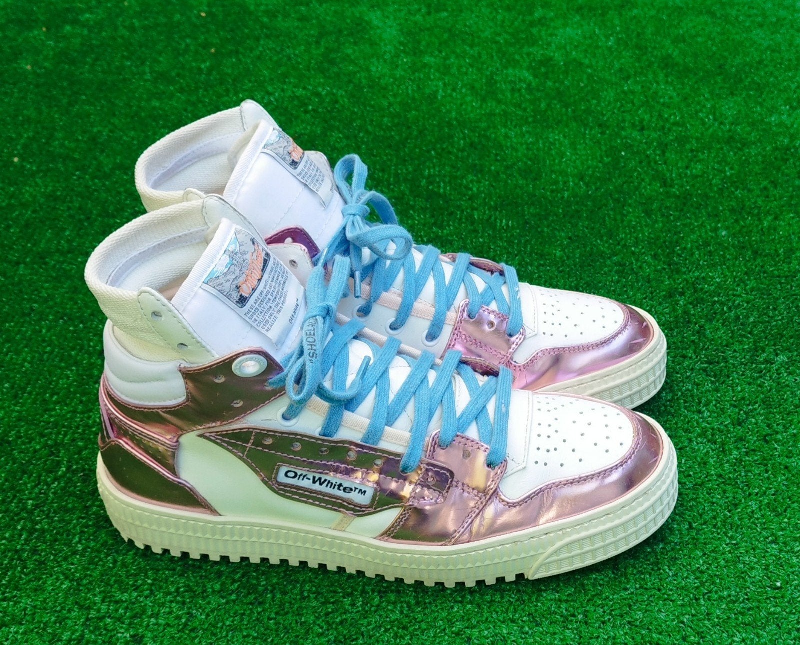 Off-White Court 3.0 Sneakers Maat 39 - Roze/Wit, Via Manzoni 23, 20121 Milaan, Italië, Off-White, Off-White, Ophalen of Verzenden