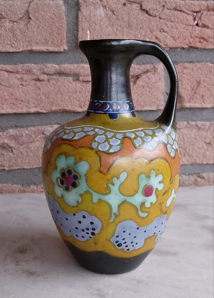 Arnhemse Fayence plateel vaas, Ophalen of Verzenden