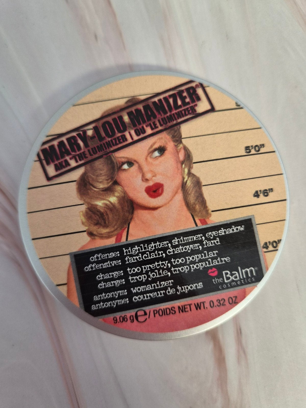theBalm Mary-Lou Highlighter Full Size Nieuw, Wangen, Nieuw, Ophalen of Verzenden, Make-up
