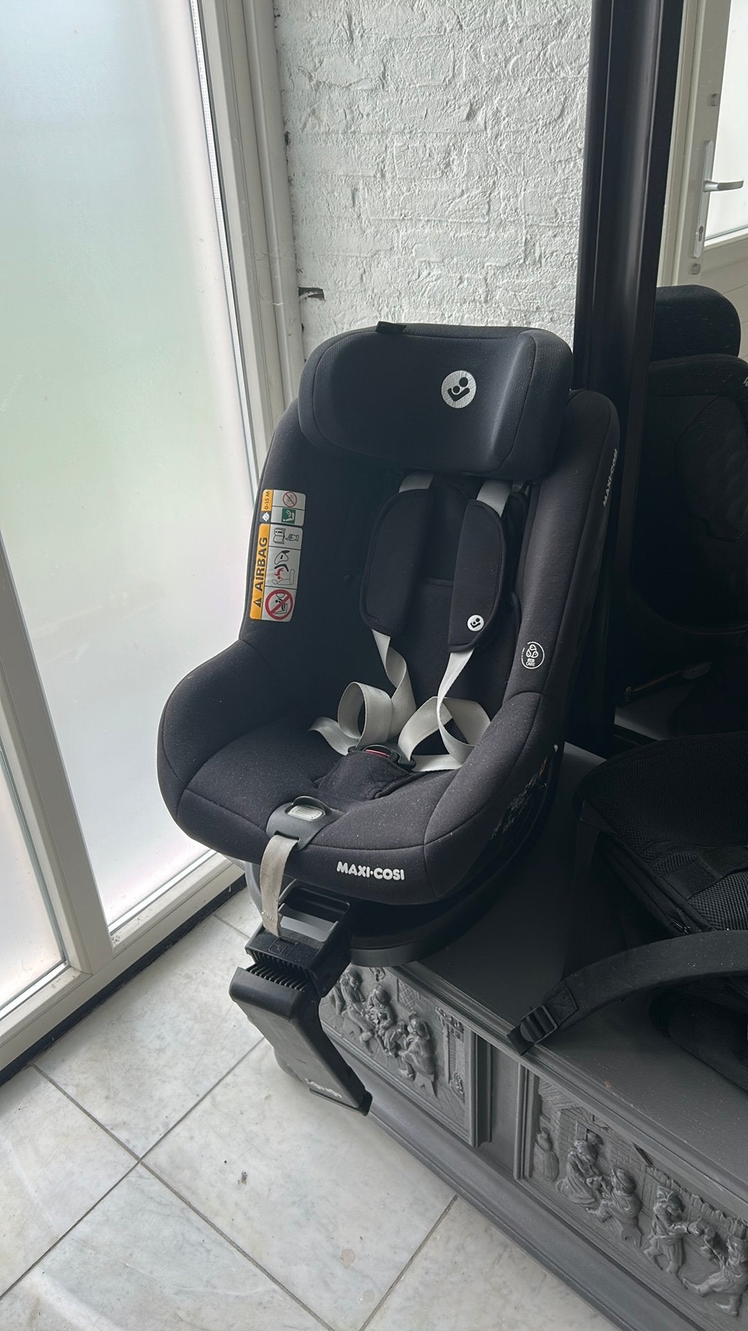 Autostoel maxi cosy mica eco isofix draaibaar, Kinderen en Baby's, Autostoeltjes, Ophalen, 9 t/m 18 kg, Zo goed als nieuw, Isofix